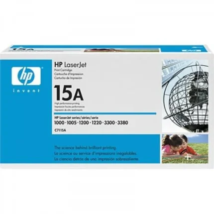 HP LaserJet 15A Original Toner Εκτυπωτή Μαύρο 2500 Σελίδων (C7115A)