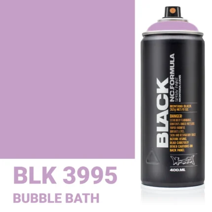 Σπρέι Graffiti Montana Black Cans 400 BLK 3995 Bubble Bath