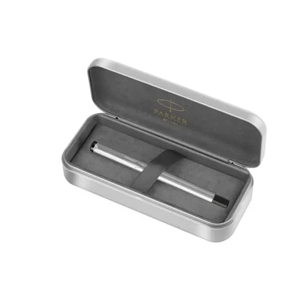 Πένα Parker Vector STAINLESS STEEL FPen + Tin Box
