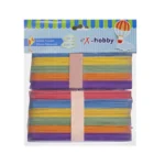ΞΥΛΑΚΙΑ EX-HOBBY 15CM ΧΡΩΜΑΤΙΣΤΑ ASSORT 80ΤΕΜ