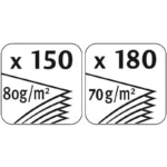 Περφορατερ Maped Expert HD150 Επαγγελματικο 150/180 φύλλων Μαύρο