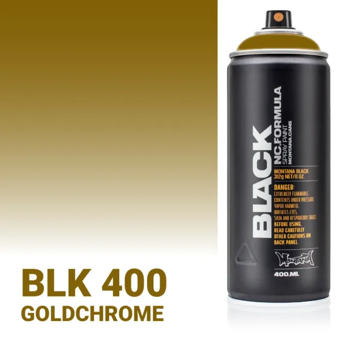 Σπρέι Graffiti Montana Black Cans 400 Goldchrome