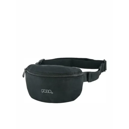 Τσαντάκι Polo Μέσης Simple Colour Μαύρο