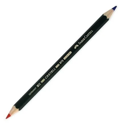 Μολύβι Faber Castell Διπλό Jumbo (Μπλε-Κόκκινο)