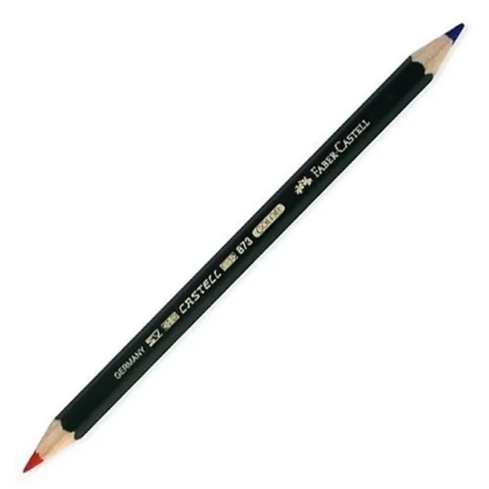 Μολύβι Faber Castell Διπλό Jumbo (Μπλε-Κόκκινο)