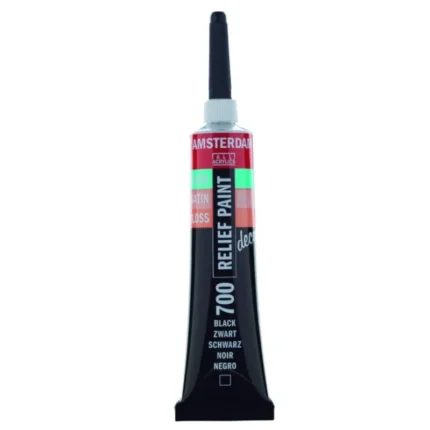 TALENS AMSTERDAM RELIEF PAINT 20ml (περίγραμμα)a BLACK No 700