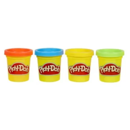 Σετ πλαστοζυμαράκια Play-Doh 4 βαζάκια (Hasbro)