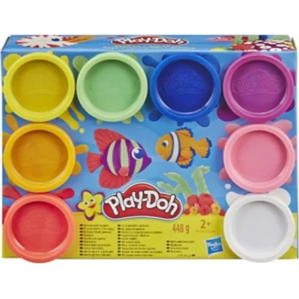 Σετ παιχνιδιού Play-Doh 8 Colours Cans (Hasbro)
