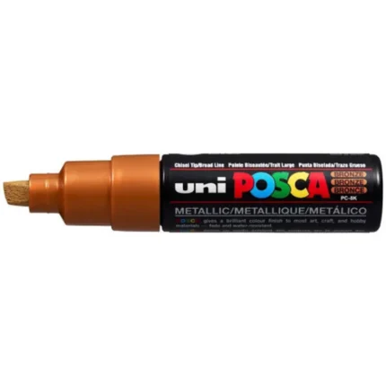 Μαρκαδόρος POSCA CHISEL TIP 8mm Μπρονζέ