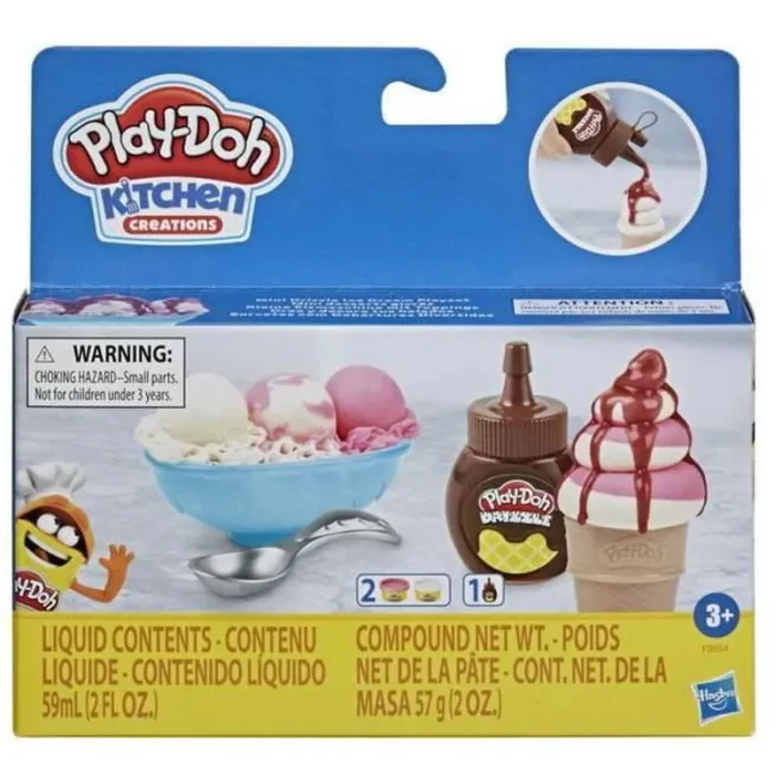 Σετ παιχνιδιού Play-Doh Drizzle Ice Cream (Hasbro)