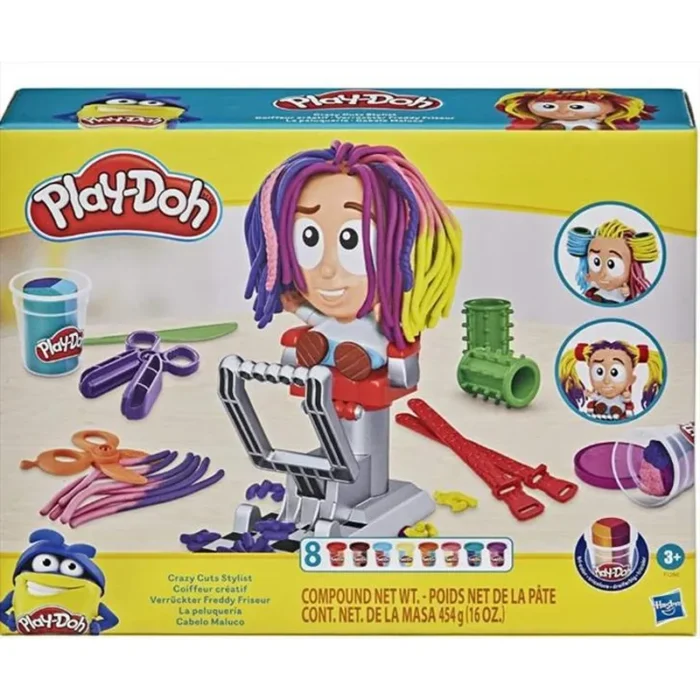 Σετ παιχνιδιού Play-Doh Crazy Cuts Stylist (Hasbro)