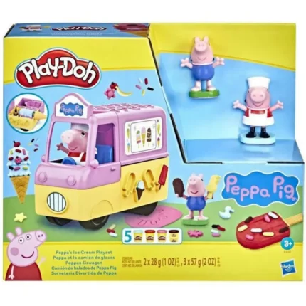 Σετ παιχνιδιού Play-Doh Peppa’s Ice Cream Playset (Hasbro)