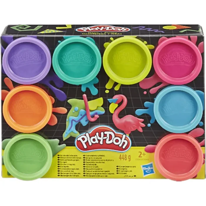 Σετ παιχνιδιού Play-Doh 8 Colours Cans (Hasbro)