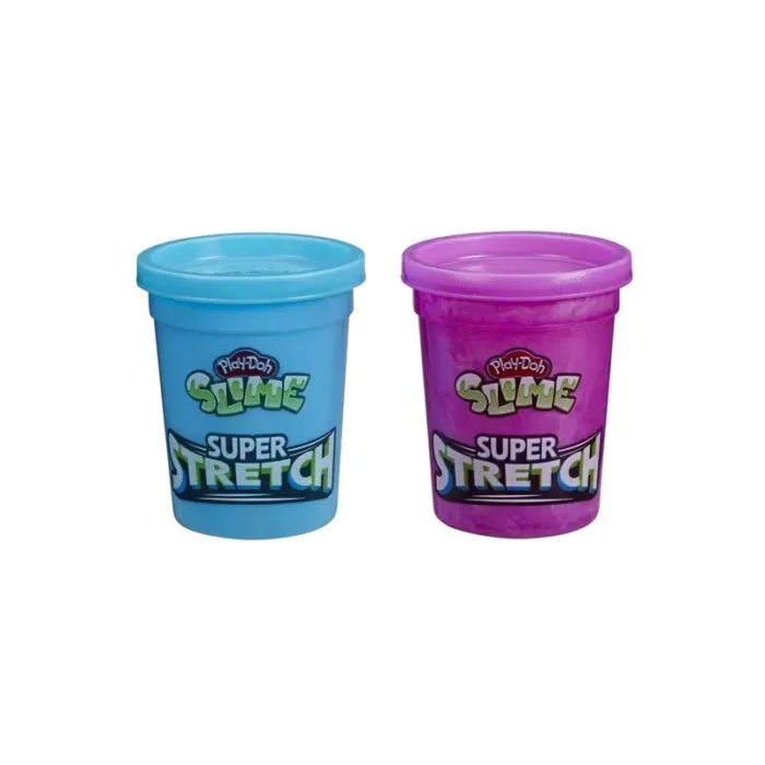 Play-Doh Slime Super Stretch (Μωβ-Γαλάζι) (Hasbro)