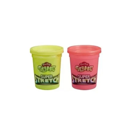 Play-Doh Slime Super Stretch (Ροζ-Κίτρινο) (Hasbro)