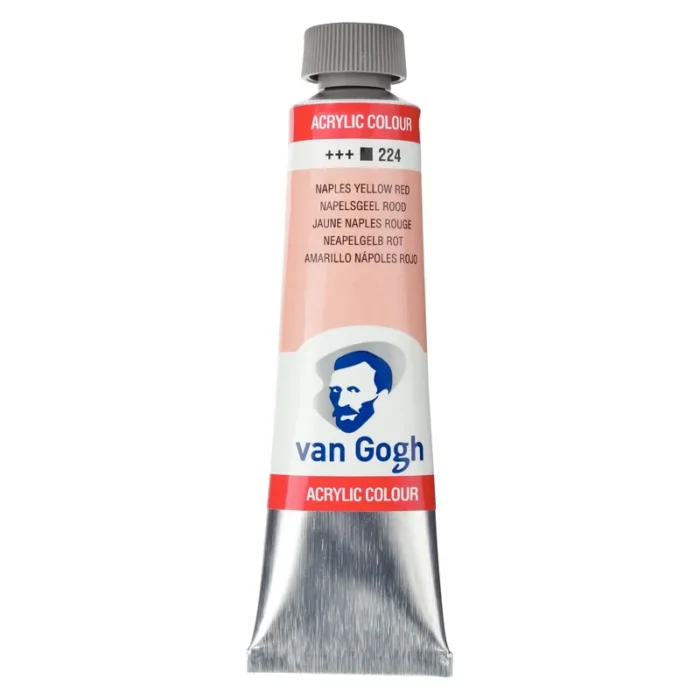 ΑΚΡΥΛΙΚΟ VAN GOGH 40ML 224 NAPLES YELLOW RED