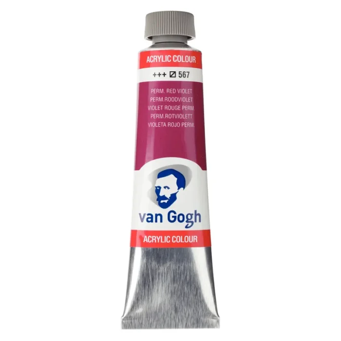 ΑΚΡΥΛΙΚΟ VAN GOGH 40ML 567 PERM.RED VIOL