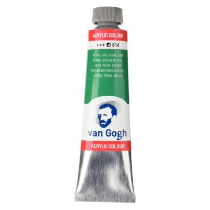ΑΚΡΥΛΙΚΟ VAN GOGH 40ML 614 PERM.GREEN MED