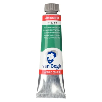 ΑΚΡΥΛΙΚΟ VAN GOGH 40ML 619 PERM. GREEN DEEP