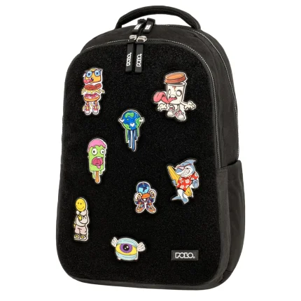 ΣΑΚΙΔΙΟ PATCHES BLACK-ΜΑΥΡΟ
