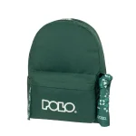 ΣΑΚΙΔΙΟ ORIGINAL DOUBLE SCARF DARK GREEN-LIGHT CYAN/ΣΚΟΥΡΟ ΠΡΑΣΙΝΟ-ΑΝΟΙΧΤΟ ΚΥΑΝΟ