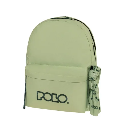 ΣΑΚΙΔΙΟ ORIGINAL DOUBLE SCARF PISTACHIO-DARK GREEN/ΦΙΣΤΙΚΙ-ΣΚΟΥΡΟ ΠΡΑΣΙΝΟ